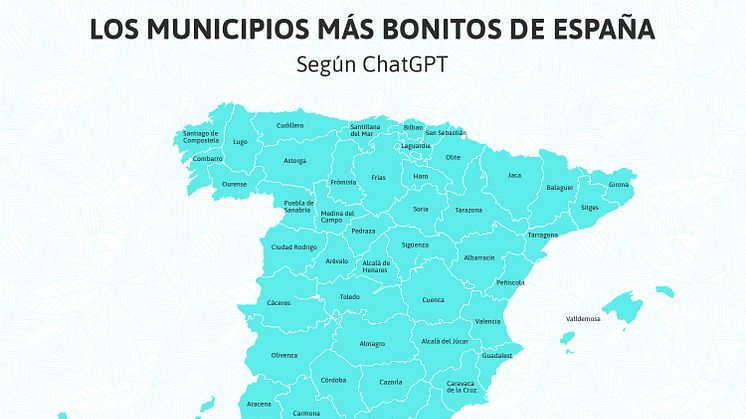 Los municipios más bonitos de España según Chat GPT