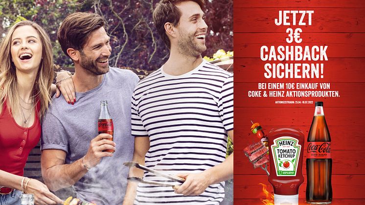 Genuss auf dem Tisch: Coca-Cola und HEINZ sorgen gemeinsam für authentische BBQ Momente