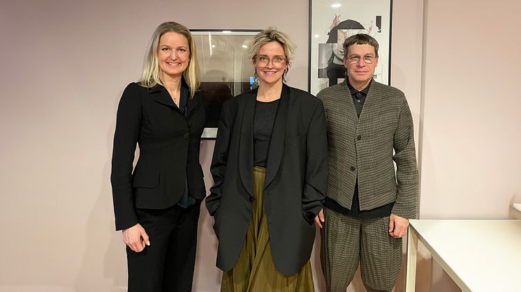 Fr v: Sara Sandström, Anna Lidström och Ola Rune (Mattias Dahlgren deltog ej under första mötet)