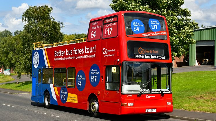 Open-top buses set to spread sunshine cheer and happiness