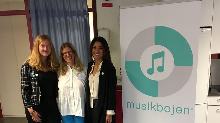 Ny musikterapiverksamhet i Norrtälje  invigdes av Nikki Amini 