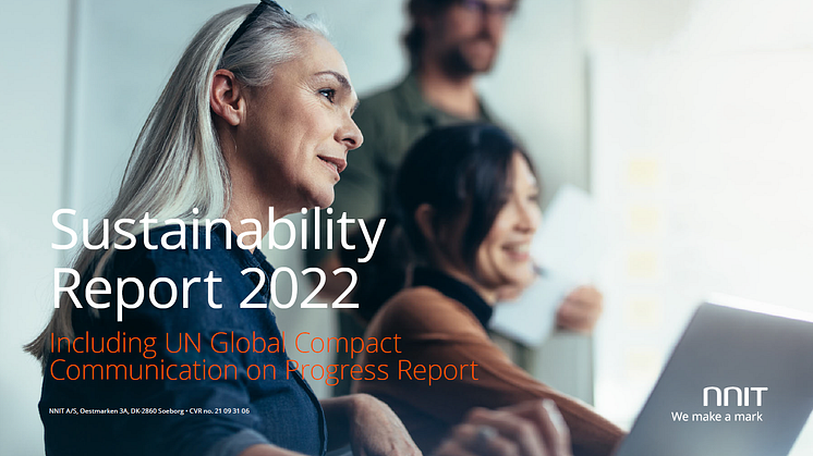 Sustainability report 2022 forsiden