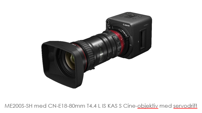 Canon ME200S-SH – det bästa från Cinema EOS, prisvärd, kompakt och flexibel 