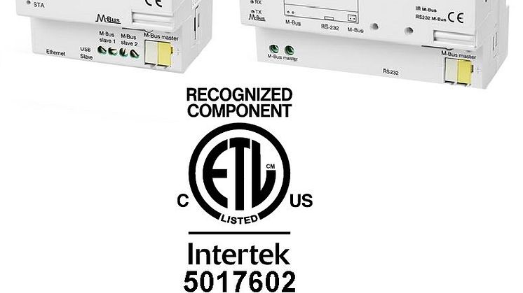 En godkänd lösning för trådad M-Bus i Nordamerika och Kanada