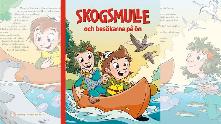 Skogsmulle och besökarna på ön