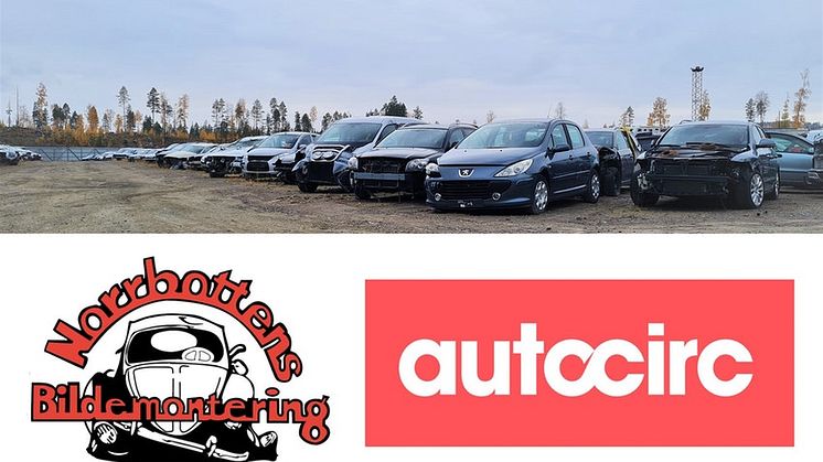 Ökad återvinning av bildelar när Autocirc förvärvar Norrbottens Bildemontering