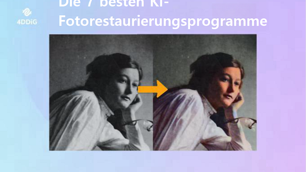 Alte Bilder restaurieren mit KI | Die 7 besten KI-Fotorestaurierungsprogramme