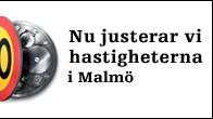 Nya hastigheter i Malmö