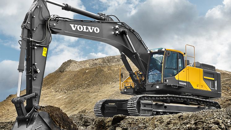 Volvo EC480E sätter standarden för effektiv grävning 