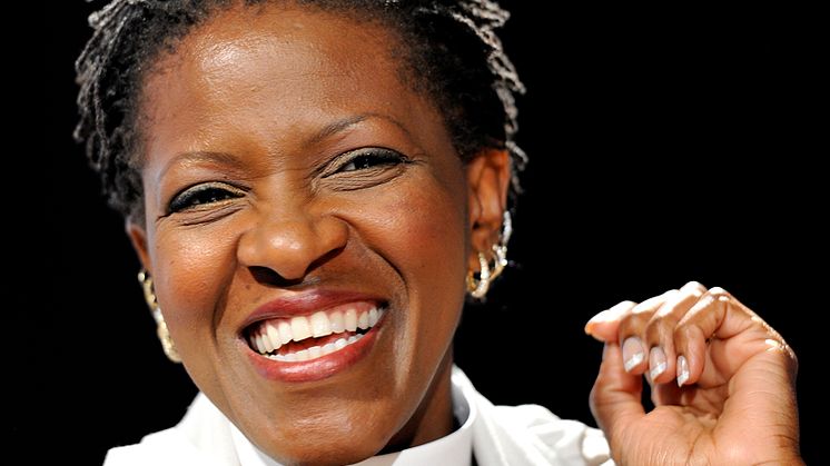 Författarporträtt: Mpho Tutu (fotograf: Magnus Aronson)