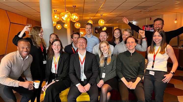 Glade revisorer i PwC som ble kåret som Norges drømmearbeidsgiver for revisorer, ifølge Universum Awards. 