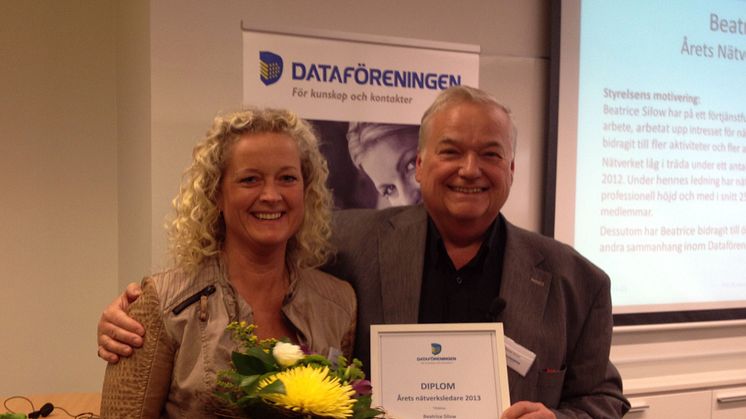 Beatrice Silow, Sigma utsedd till Årets Nätverksledare inom Dataföreningen