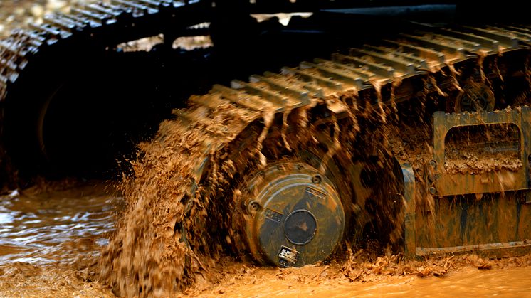 Volvo grävmaskiner - undervagn