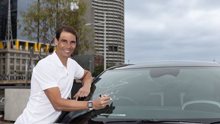 Kia Australian Open 2023 Rafael Nadal Kia EV6