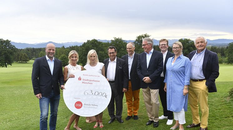 Golf-Benefizturnier der Stadtsparkasse München zu Gunsten der Deutsche Stfitung Kinderdermatologie.