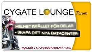 Cygate Lounge Forum - Tema: Datacenter i Stockholm
