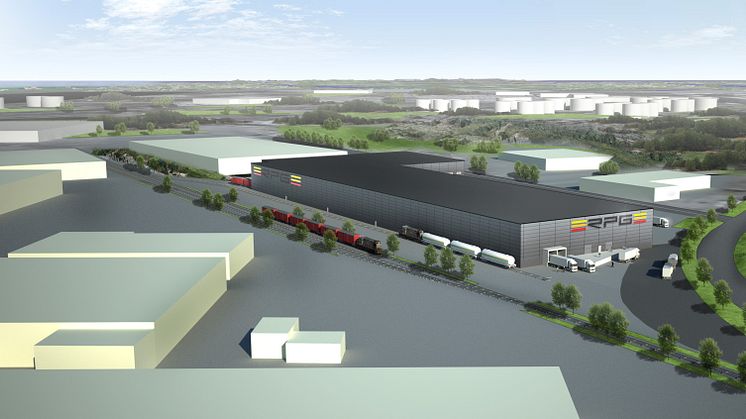 New forestry terminal at the Port of Gothenburg 