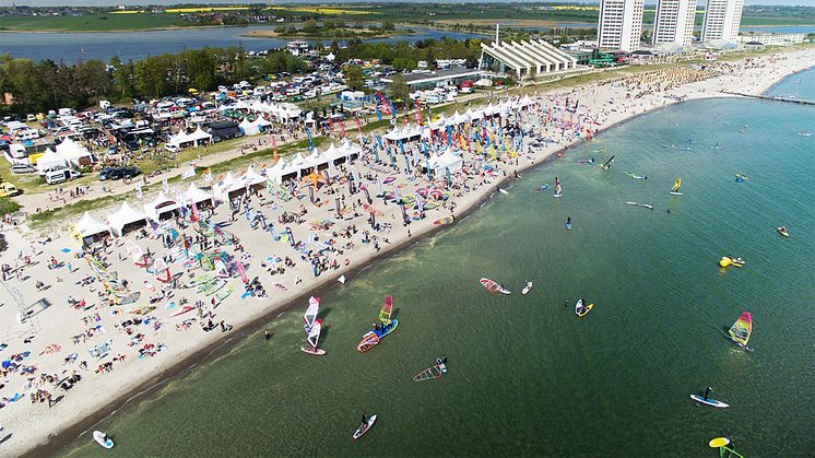 Das Surf-Festival auf Fehmarn ist der Auftakt zur Wassersportsaison auf der Sonneninsel © Marcus Friedrich