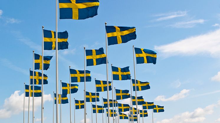 Svenska flaggor_16069990-svenska-flaggor