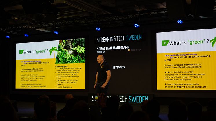 Sebastian Manemann från Quortex om energiåtgång inom streaming