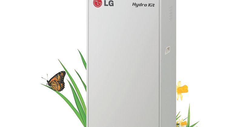 Nya LG Hydro Kit – för kommersiell värme, kyla och varmvattenproduktion upp till 80 grader.