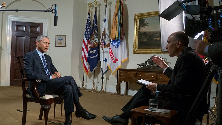 Exklusiv intervju med Obama på HISTORY