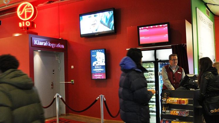 Första året med SF Bio i Kulturhuset
