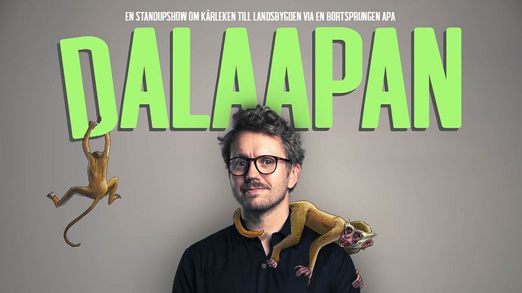 Isak Jansson sätter upp föreställningen Dalaapan och åker på turné 