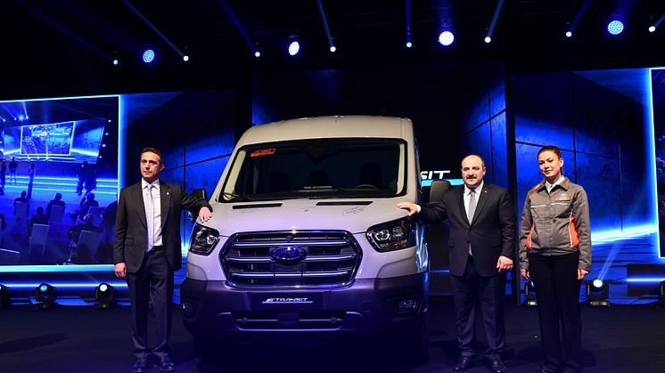 Ford E-Transit produksjonsstart, Tyrkia 2022