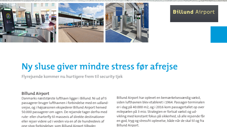 Flyrejsende kommer hurtigere igennem til security tjek i lufthavn