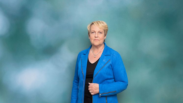Désirée Pethrus (KD), oppositionsregionråd i Stockholm är oroad över det nya vänsterstyrets budget som visar på underskott. Foto: Luca Mara
