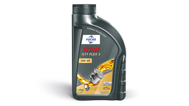 FUCHS introducerer TITAN GT1 FLEX 3 SAE 5W-40 – Den bedste 5W-40 vi nogensinde har haft