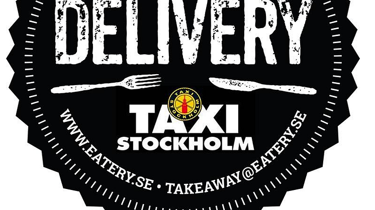 Eatery Delivery i samarbete med Taxi Stockholm