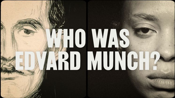 Stillbilde fra filmen "Hvem var Edvard Munch?" 