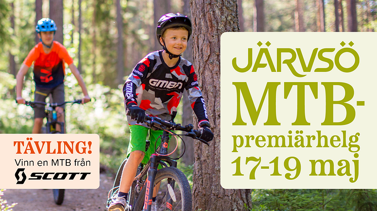 Ny spännande helg för den aktiva familjen tar form med MTB-Premiärhelgen 17-19 maj.