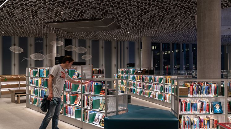 Foto: Deichman Hovedbibliotek i Bjørvika av Tomasz Majewski 