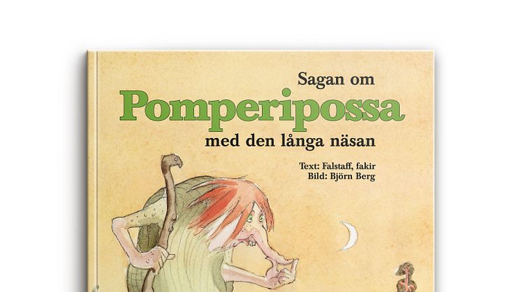 Sagan om Pomperipossa med den långa näsan av Falstaff Fakir och Björn Berg Bok Happy Meal 2016