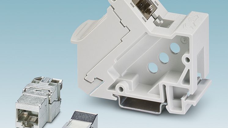 Robust RJ45 modules for industrial applications