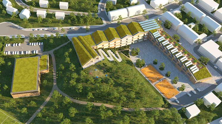 Fondamentor har tillsammans med Internationella Engelska Skolan vunnit markanvisningstävlingen i Sigtuna stadsängar