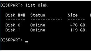 Diskpart Partition löschen unter Windows 11/10
