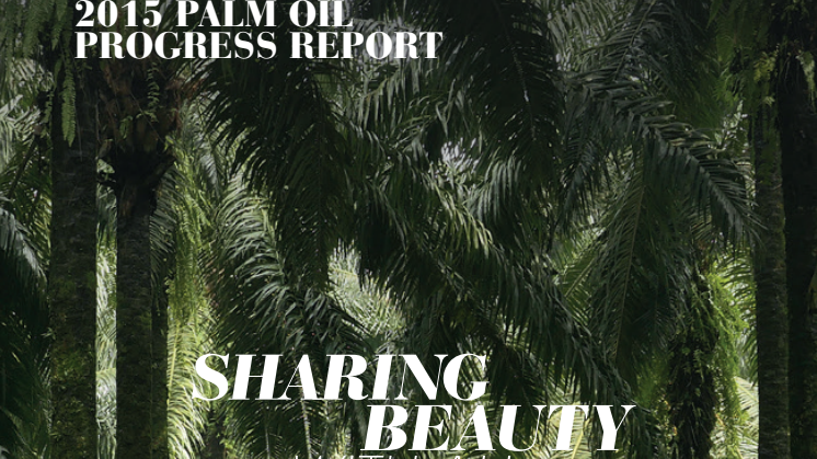 2015 Palm Oil Progress Report