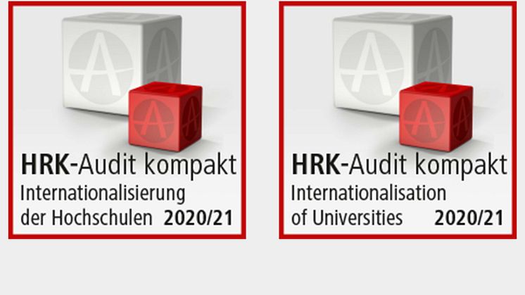 Ende 2021 ist die TH Wildau mit dem Abschluss des Auditierungsprozesses durch die Hochschulrektorenkonferenz einen weiteren wichtigen Schritt auf dem Weg zu einer hochschulweiten Internationalisierungsstrategie gegangen. (Bild: TH Wildai / Logos HRK)