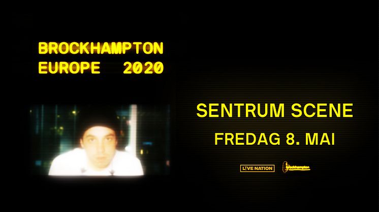 ​BROCKHAMPTON INNTAR SENTRUM SCENE I OSLO!