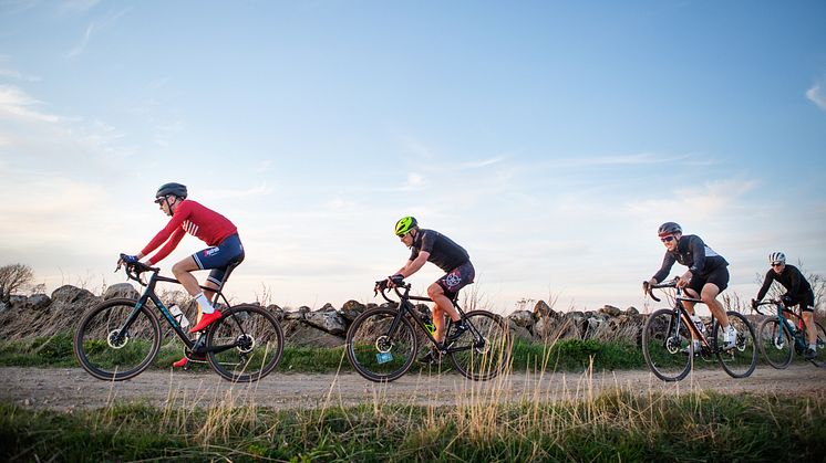 Graveltävling med VM-kvalificering till Halmstad i augusti 2022. Fotocred: Gravel Grit n Grind, Foto Jonas Arnesson, ©Cancano Tours AB