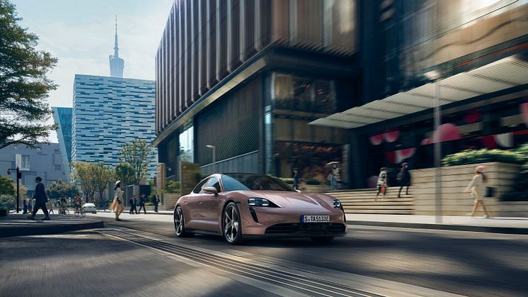 Porsche udvider Taycan-modelrækken - ny indstigningsmodel med baghjulstræk