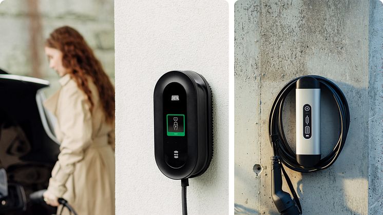 Medlemmer av Norsk Elbilforening kan velge mellom smartladeren DEFA Power eller DEFA Solid, begge med integrert ladekabel.