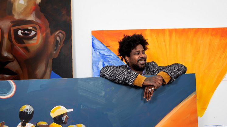 Kunstneren Fadlabi  med slående malerier i ny utstilling: Munchmuseet i bevegelse – Kunsthall Oslo 