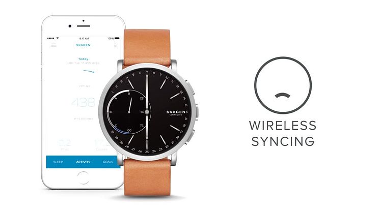 Slik fungerer SKAGEN Connected Hybrid Smartwatch