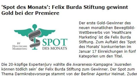 TV-Spot gewinnt bei #SpotdesMonats