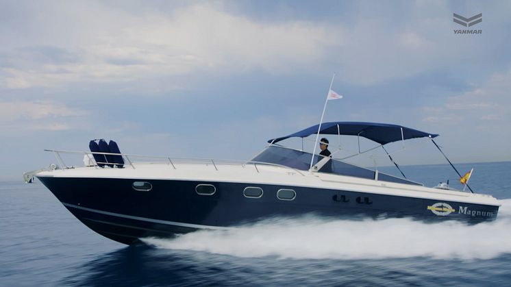 Magnum 40 motorboat Adriana has been repowered with two YANMAR 6LF engines